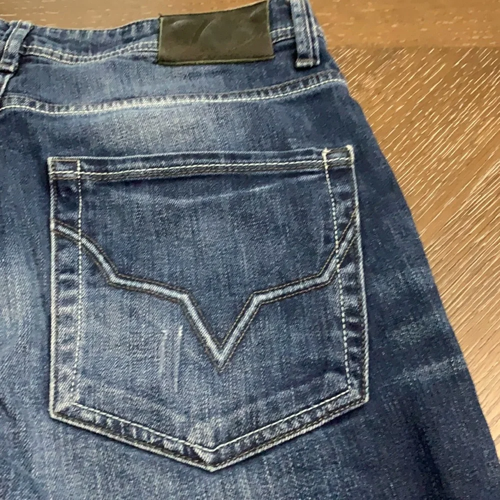 Pepe Jeans London distressed medium wash blue denim jeans Size 30